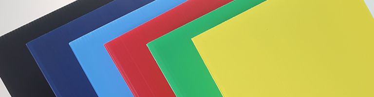 Fluted Display Board Sheets