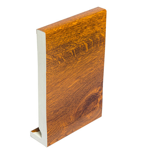 Light Oak Woodgrain Fascia & Soffit (RAL8003) image