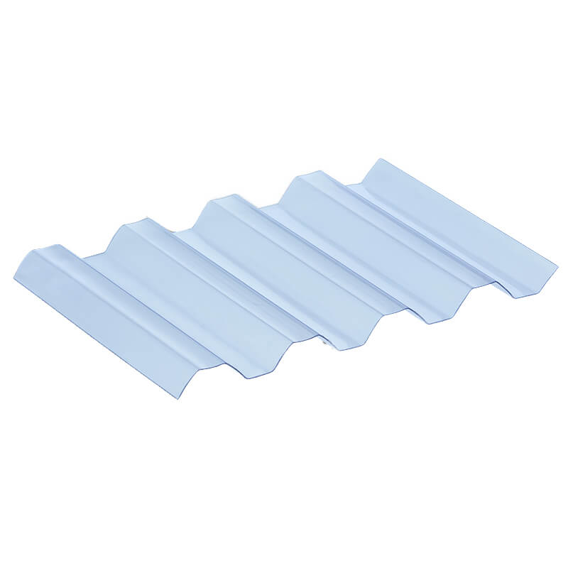 PVC Greca Box Corrugated Roofing Sheets 1.0mm (Clear) 762mm x 1830mm 