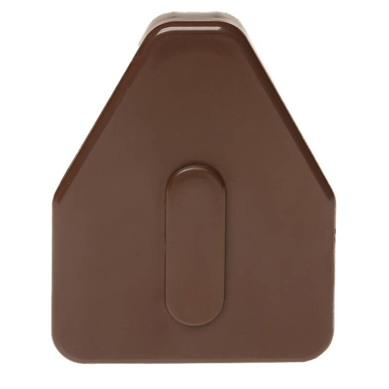 Extra Brown End Cap For Self Support Glazing Bar image