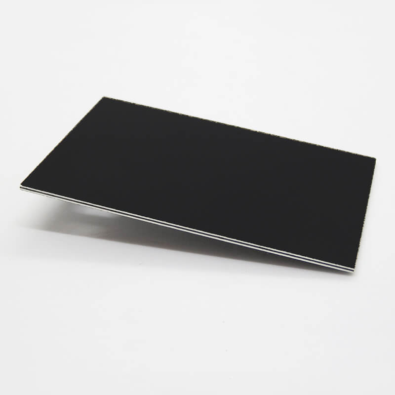 Black/White/Black Matt 1.5mm Engraving Laminate image