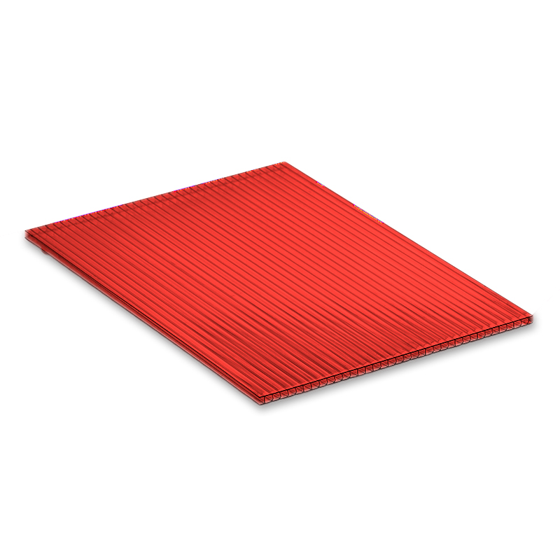 Red 4mm Fluted Polypropylene Display Board 2440mm x 1220mm image