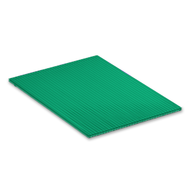 Green 4mm Fluted Polypropylene Display Board 2440mm x 1220mm image