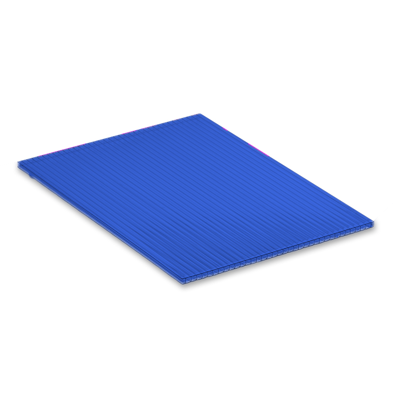 Blue 4mm Fluted Polypropylene Display Board 2440mm x 1220mm image