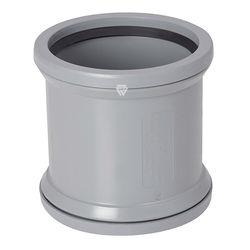 110mm Grey Round Coupler image