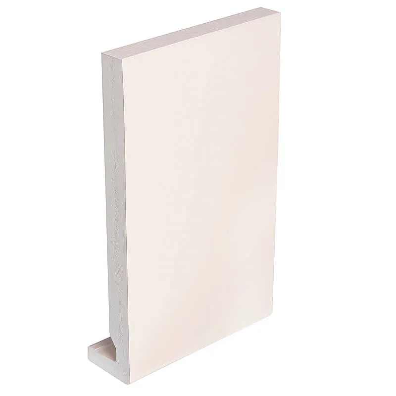 Cream Woodgrain Fascia & Soffits (RAL9001)