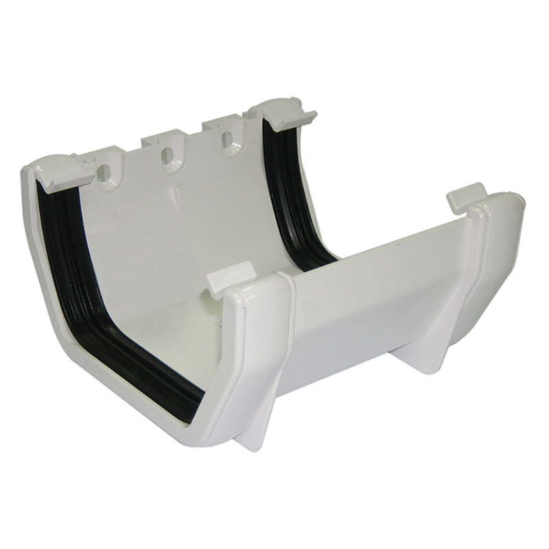 114mm Square White Union Bracket  image