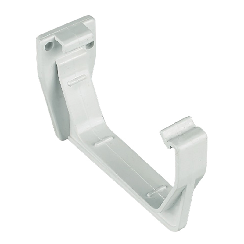 114mm White Square Fascia Bracket  image