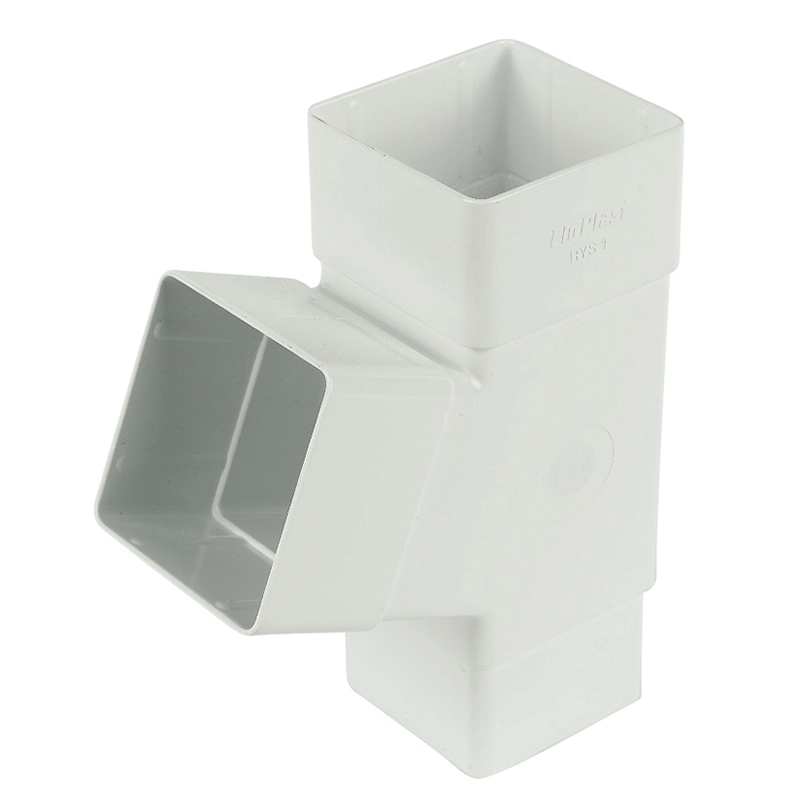 65mm Square White 67.5° Branch  image