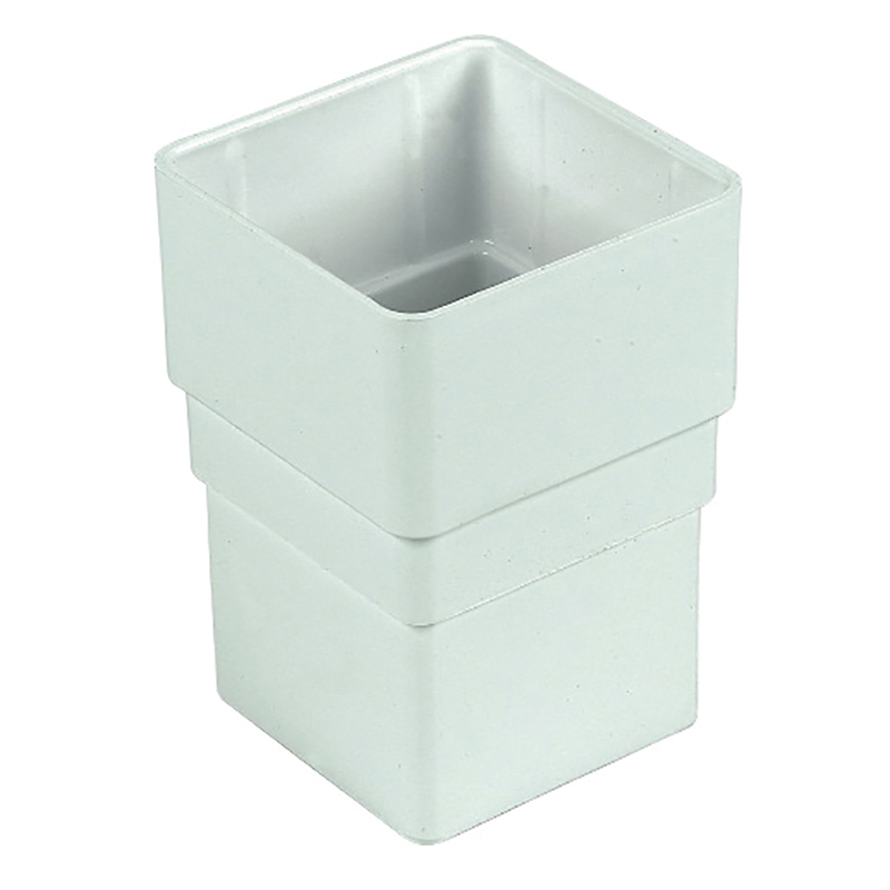 65mm Square White Pipe Socket  image