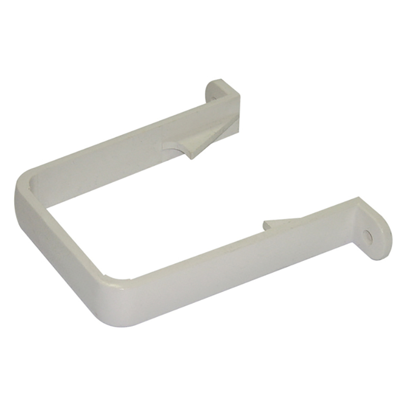 65mm Square White Pipe Clip  image
