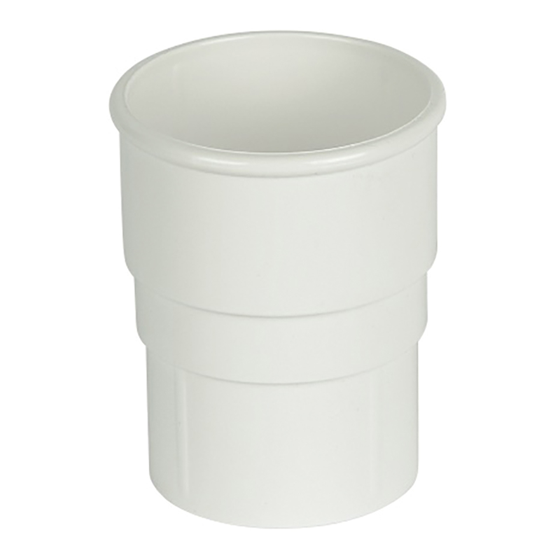 68mm Round White Pipe Socket  image