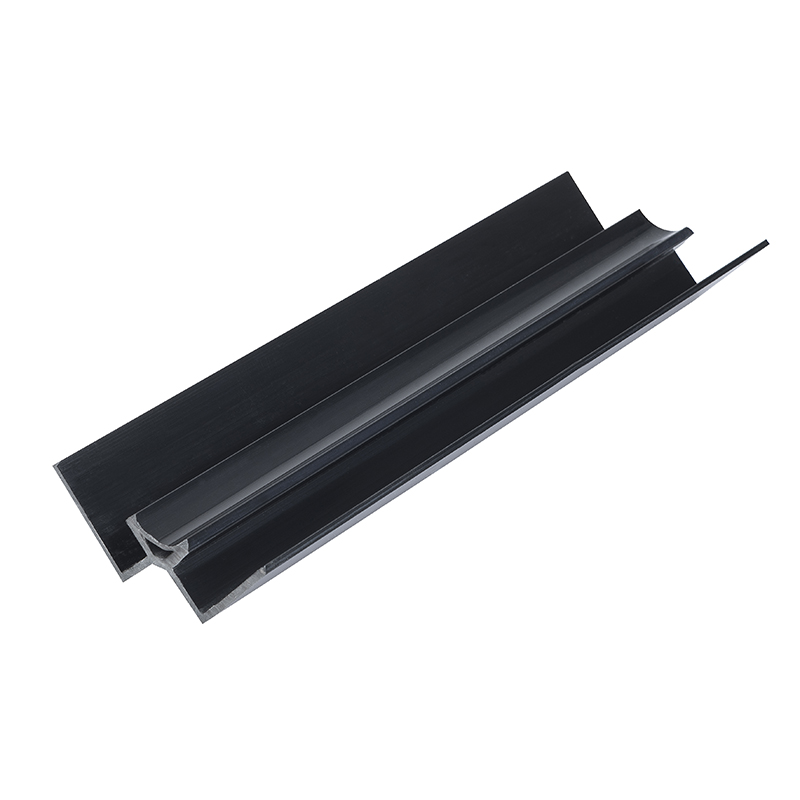 Black 10mm Zest Shower Panel Internal Corner 2.4m image