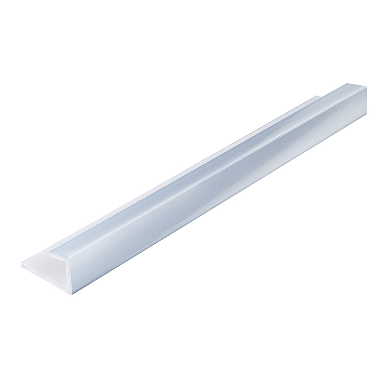 Chrome 10mm Zest Shower Panel End Cap 2.4m image