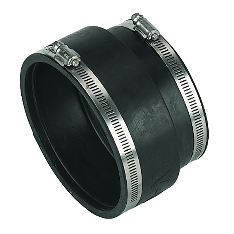 FloPlast 110mm Flexible Underground Adaptor 120mm - 136mm  image