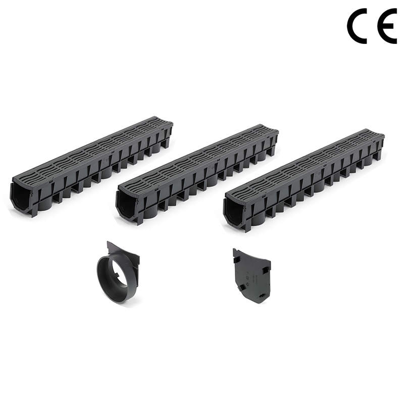 FloPlast Channel Drainage Garage Pack PVC Grating  image