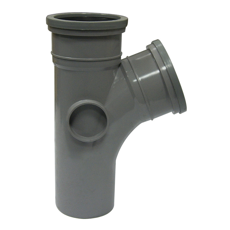 FloPlast 112.5° Branch Grey Soil  image
