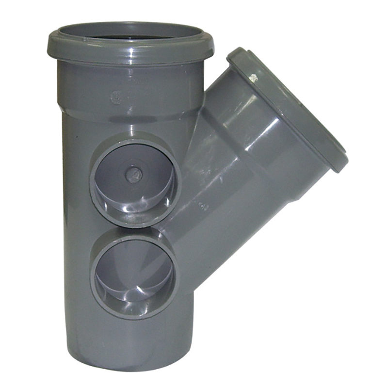 FloPlast 135° Branch Grey 110mm  image