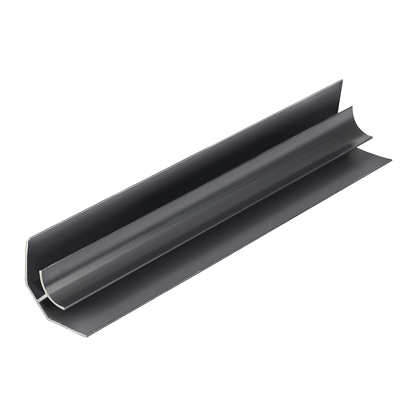 Black 5mm Zest Wall Panel Internal Corner 2.6m Image