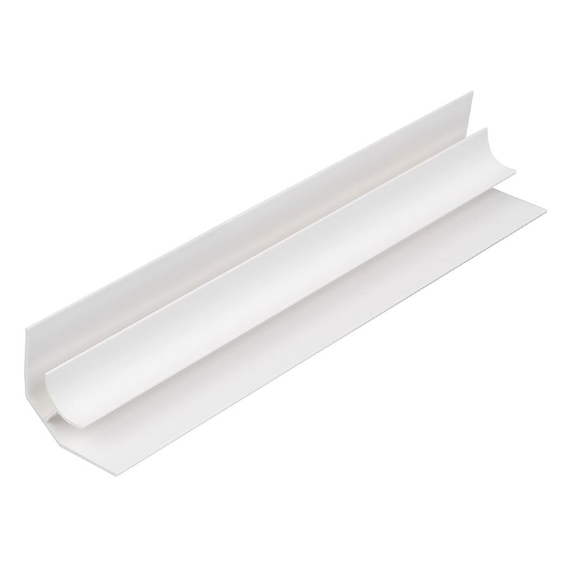 White 5mm Zest Wall Panel Internal Corner 2.6m image