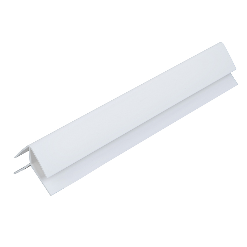 White 5mm Zest Wall Panel External Corner 2.6m image