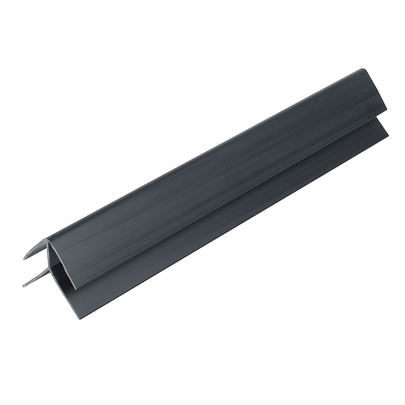 Black 5mm Zest Wall Panel External Corner 2.6m image