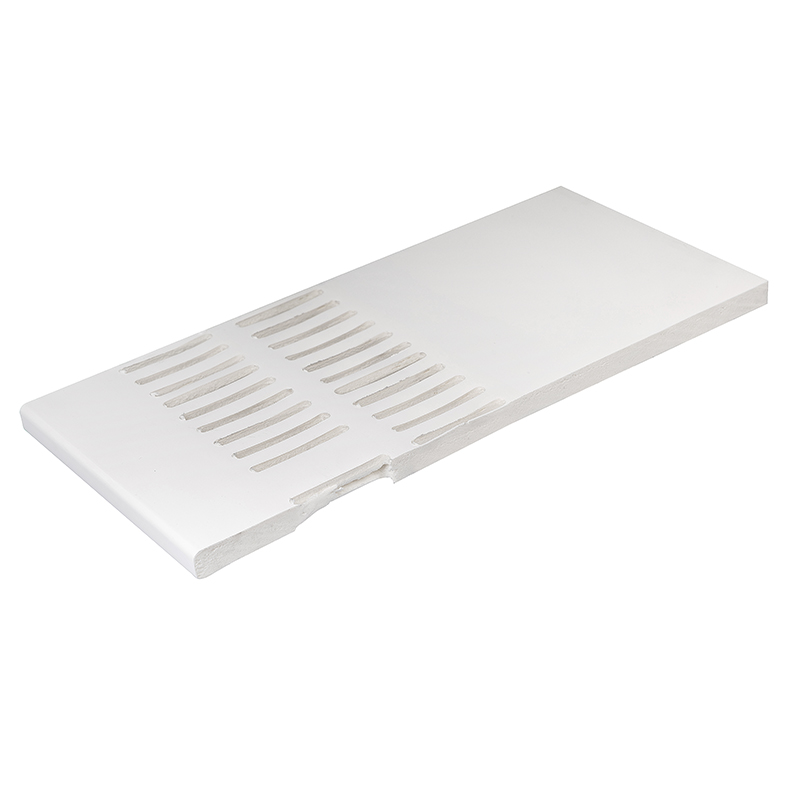 225mm x 9mm White Double Vented Soffit 5m image