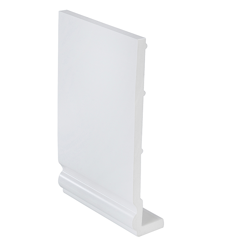 150mm x 9mm Ogee White Fascia Board 5m image