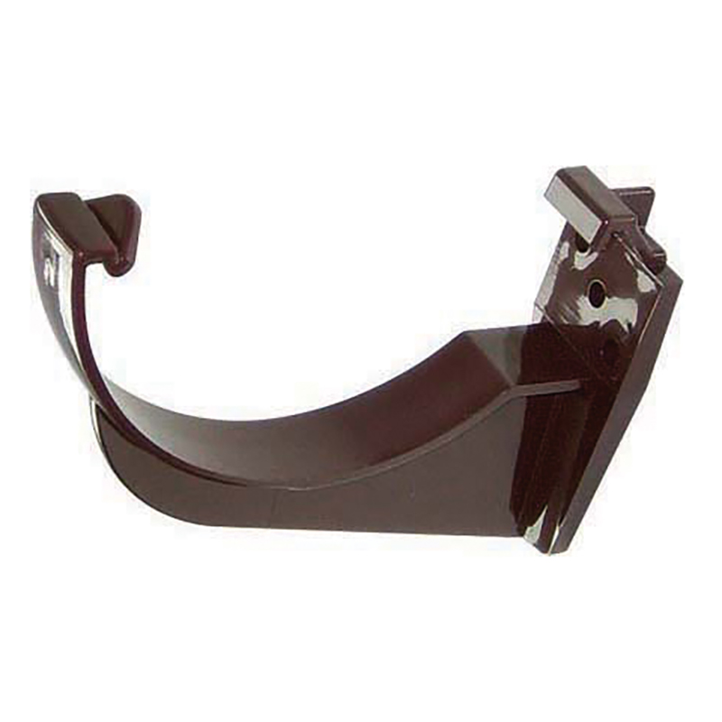 112mm FloPlast Brown Half Round Fascia Bracket image