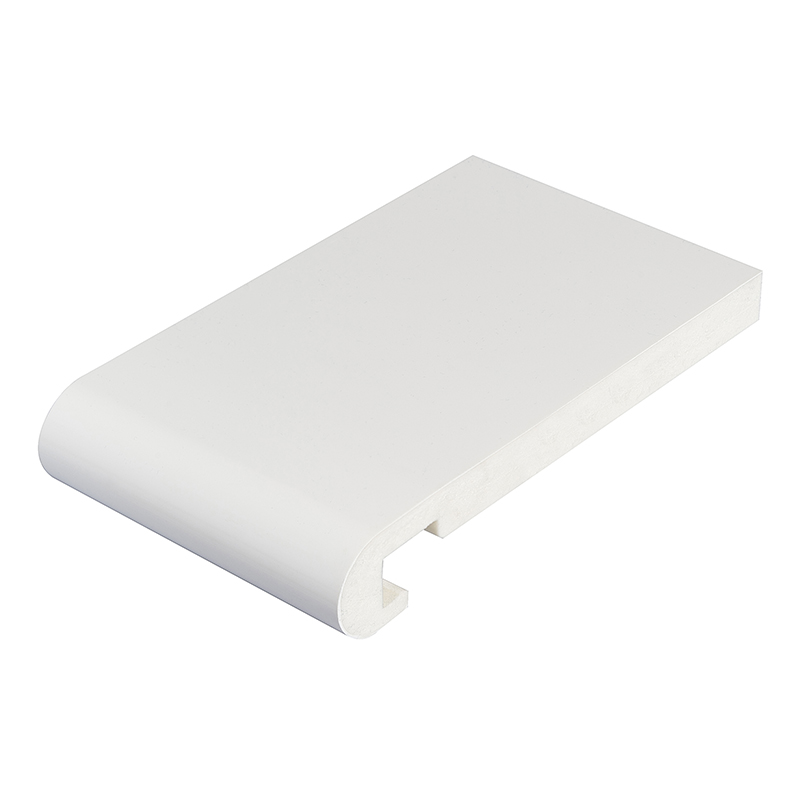 150mm x 16mm Bullnose White Fascia Board 5m image