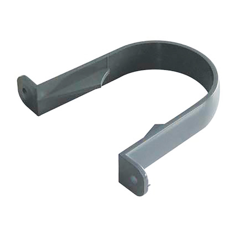 68mm FloPlast Grey Round Downpipe Clip image