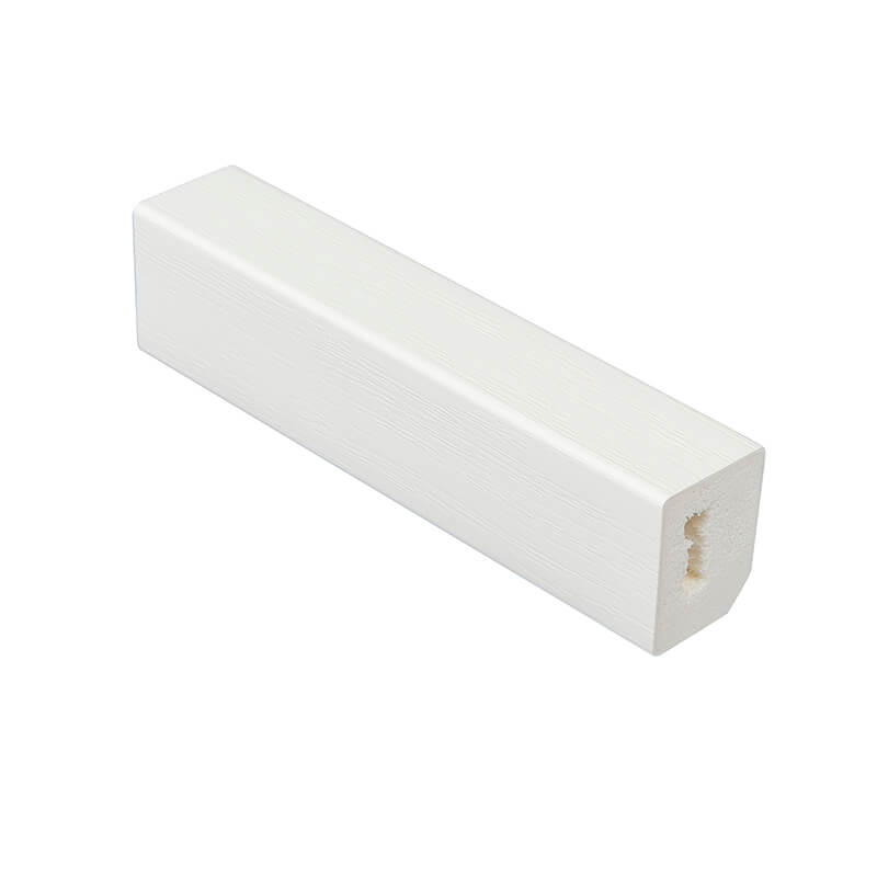 25mm x 20mm Rectangular uPVC White Foiled Trim 5m image
