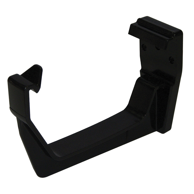 114mm FloPlast Black Square Fascia Bracket image
