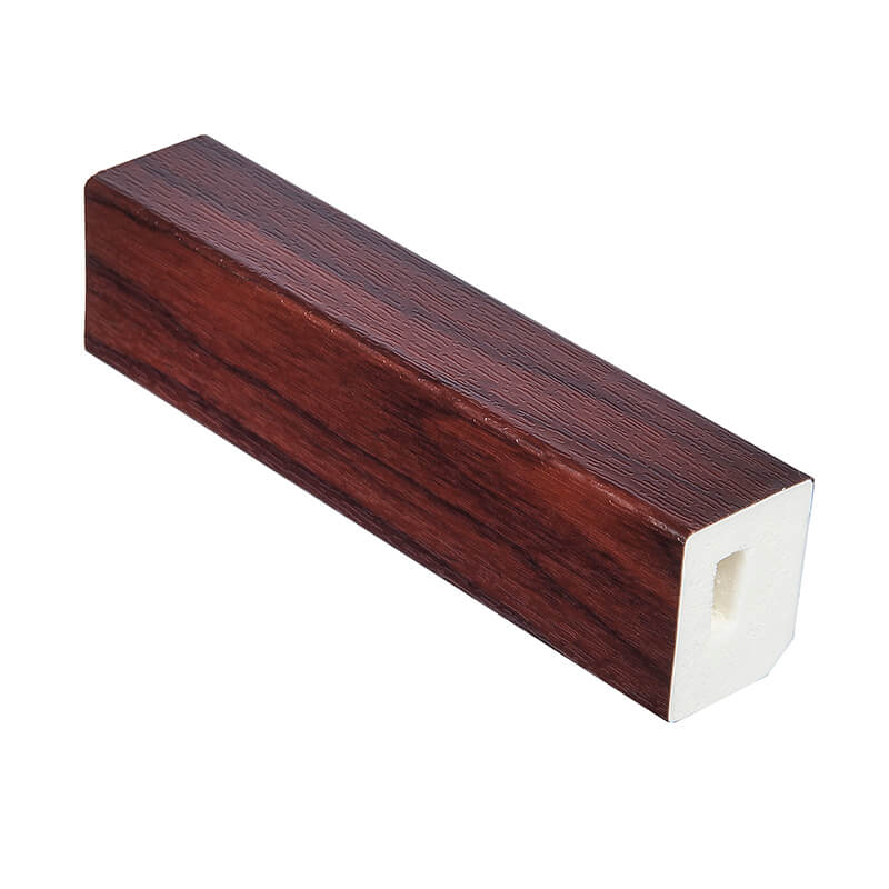 Rectangular uPVC 25mm x 20mm Rosewood Trim 5m image