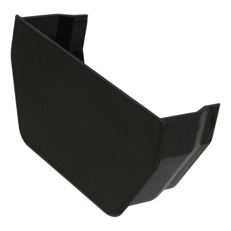 114mm FloPlast Square Black Internal Stopend image