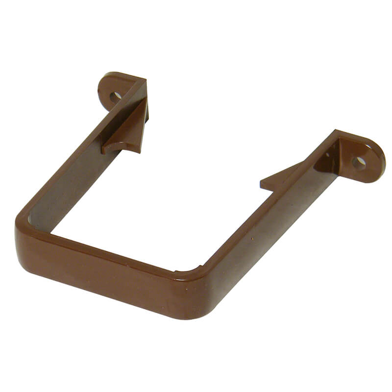65mm Square Brown Pipe Clip  image