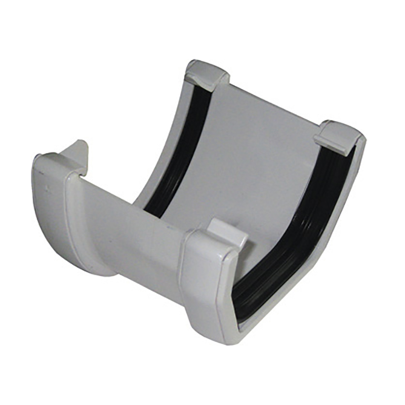 FloPlast Hi-Cap to Square Gutter Adapter White  image