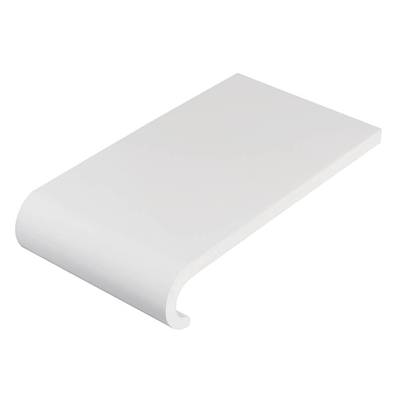 Bullnose MDF Window Board - 150mm X 18mm X 600mm, White Primed