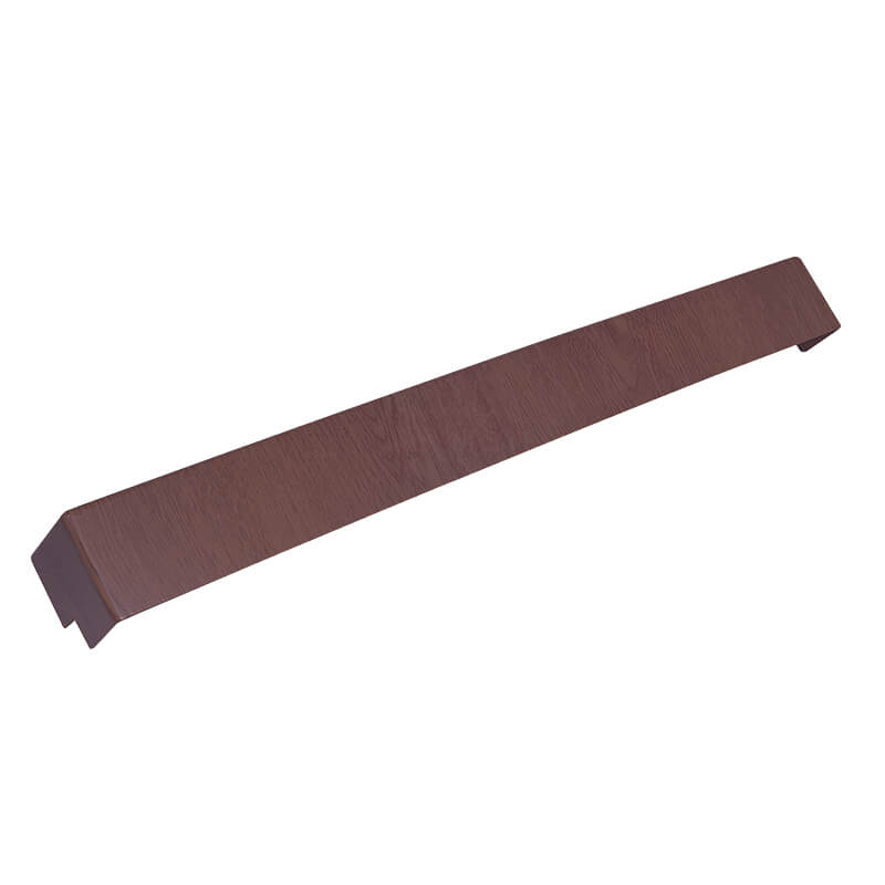 500mm x 42mm Rosewood Woodgrain Double Ended Corner image