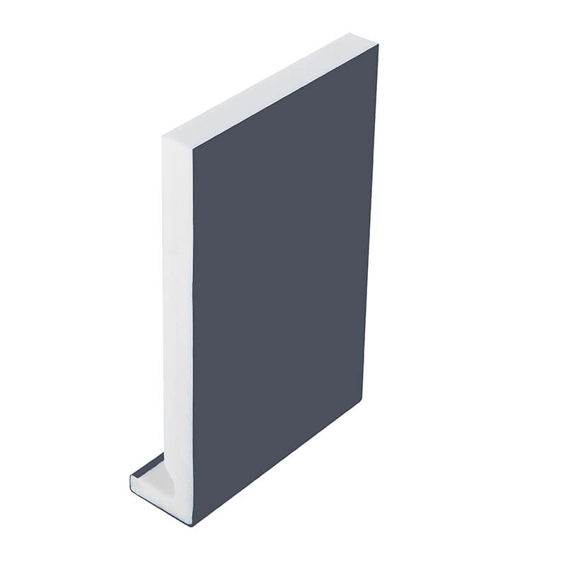 150mm x 16mm Smooth Anthracite Grey Replacement Fascia Board 5m (RAL7016) image
