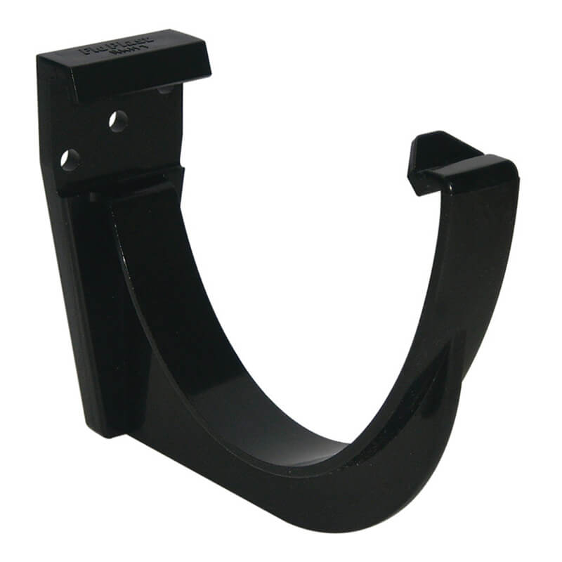 FloPlast 115mm Deepflow Hi-Cap Black Fascia Bracket image