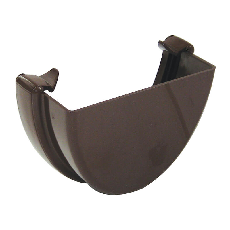 FloPlast 115mm Deepflow Hi-Cap Brown External Stopend image