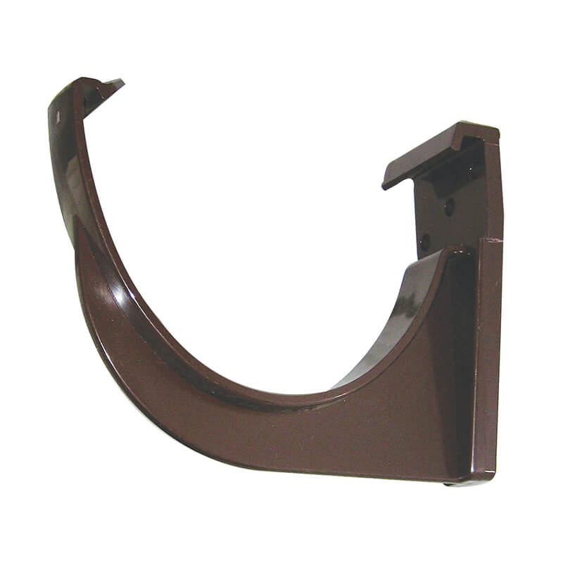 FloPlast 115mm Deepflow Hi-Cap Brown Fascia Bracket image