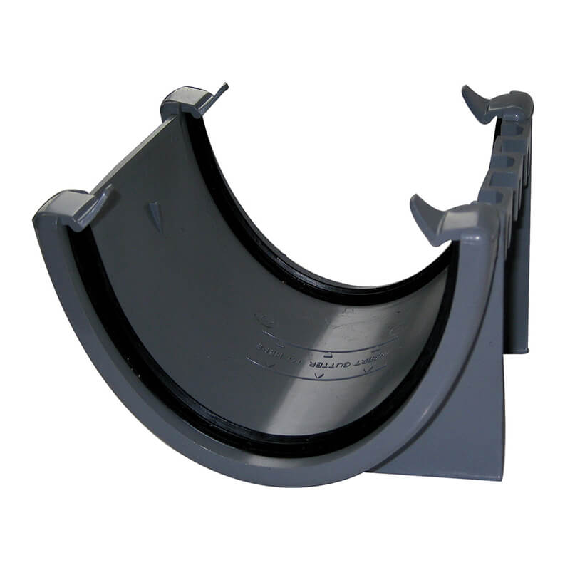 FloPlast 115mm Deepflow Hi-Cap Grey Union Bracket image