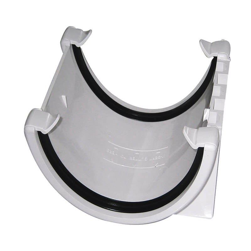 FloPlast 115mm Deepflow Hi-Cap White Union Bracket image