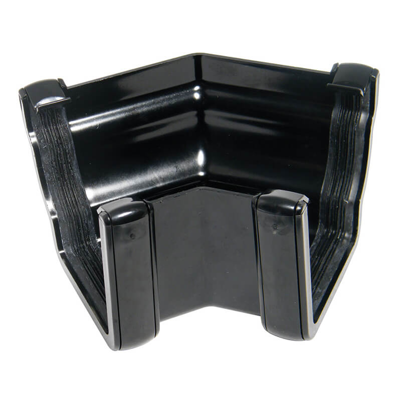 FloPlast Ogee Black 135° External Gutter Angle   image
