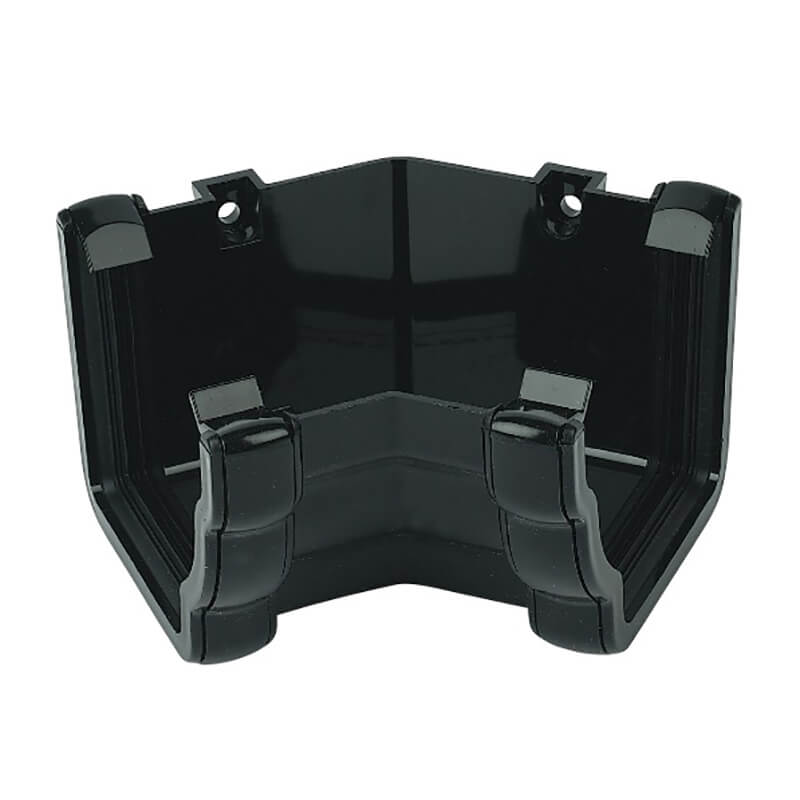 FloPlast Ogee Black 135° Internal Gutter Angle  image