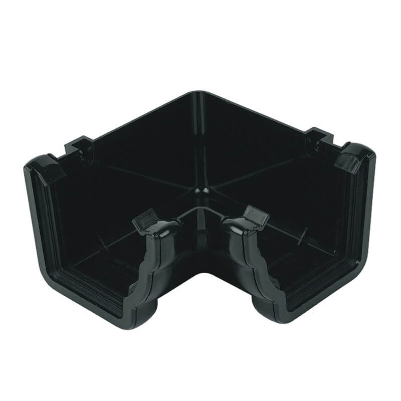FloPlast Ogee Black 90° Internal Gutter Angle  image