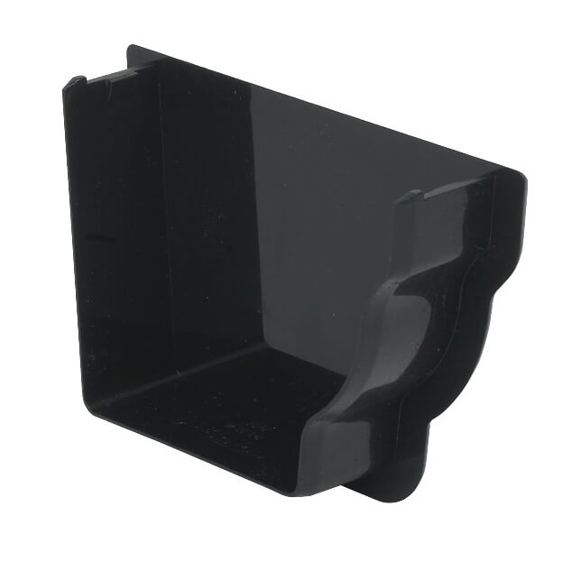 FloPlast Ogee Black Internal Stopend Right Hand  image