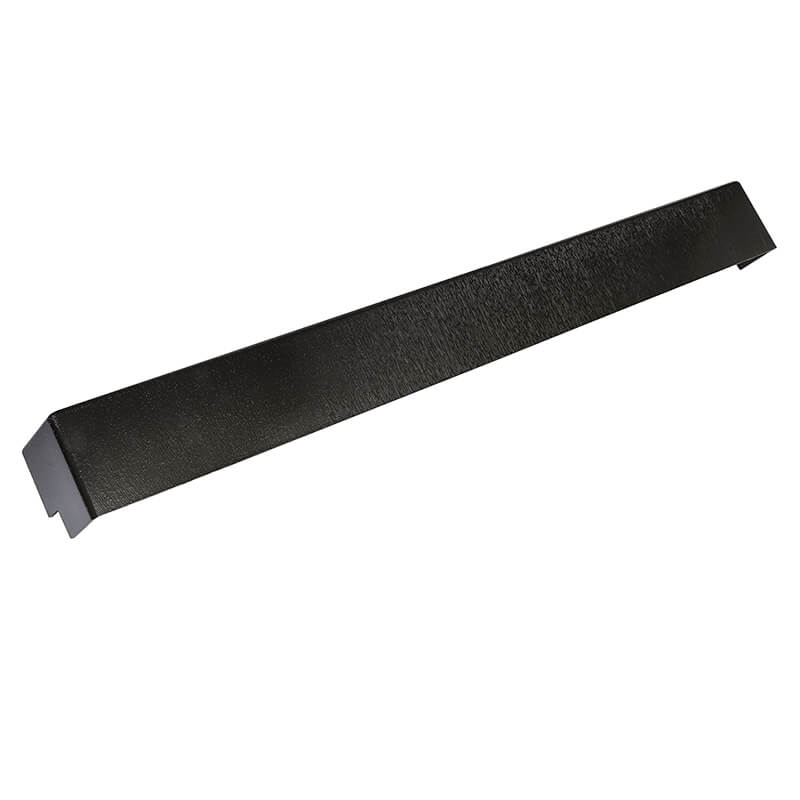 500mm x 42mm Black Ash Woodgrain Double Ended Corner image